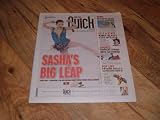 Sasha Cohen, Figure Skater, 2006 Turin Winter Olympics-Dallas Quick Newspaper, February 22, 2006 issue.