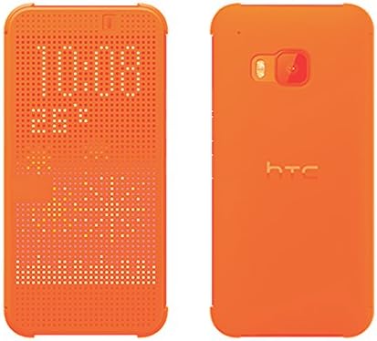 Tailuo Dot View Case for HTC One M9 (orange M9 )
