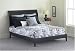 Java Bed King Size With Headboard, Footboard and Rails In Black Finish By Fashion Bed Group