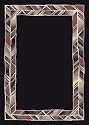 10'9" x 13'2" Milliken Innovations Zuni P7327 - 13000 - Onyx Rectangular