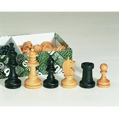 Schachfiguren aus Ahorn Königshöhe 84mm