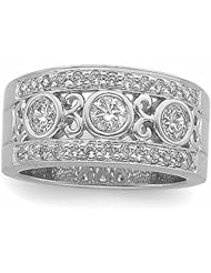 Platinum Etruscan-Inspired Diamond Ring - 1.00 Ct. -- LIFETIME WARRANTY