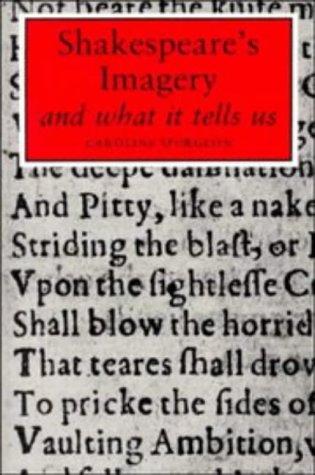 Childrens Toyshop  Books : Shakespeare's Imagery and What it Tells Us