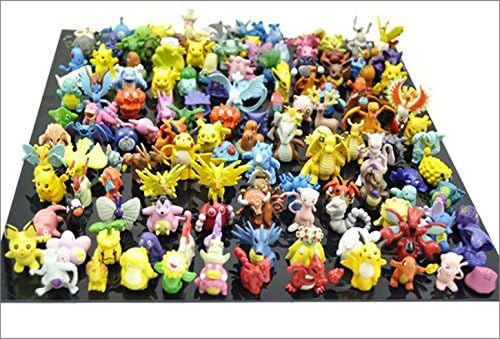 144 Pcs Pokemon Monster Mini Figures Toys
