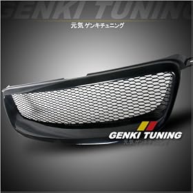 Genki Tuning - 2003-2006 (2004 2005) Toyota Corolla Altezza Style ABS Front Hood Black Grill Grille 03 04 05 06