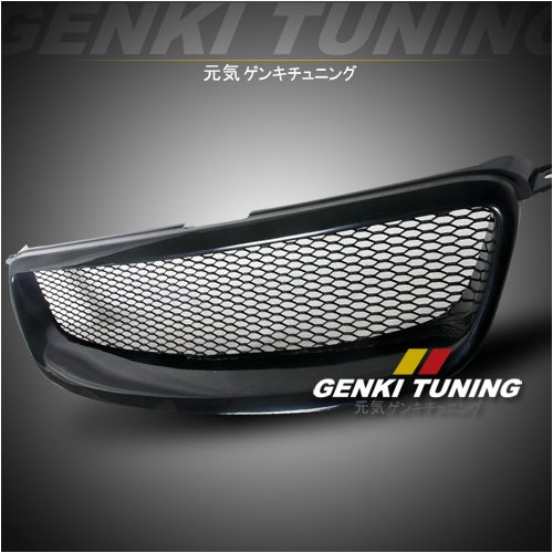 Cover image : Genki Tuning - 2003-2006 (2004 2005) Toyota Corolla Altezza Style ABS Front Hood Black Grill Grille 03 04 05 06