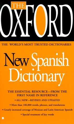 Diccionario español/inglés - inglés/español: The Oxford New Spanish under Spanish in The Books Store
