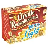 Orville Redenbacher's Gourmet Popping Corn, Butter Light, 3-Count Boxes (Pack of 12)
