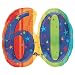 A Year to Celebrate 60 SuperShape Foil Balloon