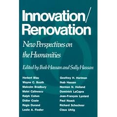 Innovation/Renovation: New Perspectives on the Humanities