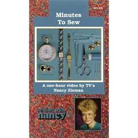 Minutes To Sew: A One-Hour Video by TV's Nancy Zieman