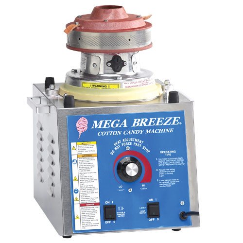 Best Price The Mega Breeze Cotton Candy Machine For Sale cotton candy