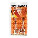 Spartacus Nipple Clamps with Adjustable Jewel Chain