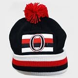 Ottawa Senators Mitchell & Ness Vintage Jersey Stripe Cuffed Knit Hat