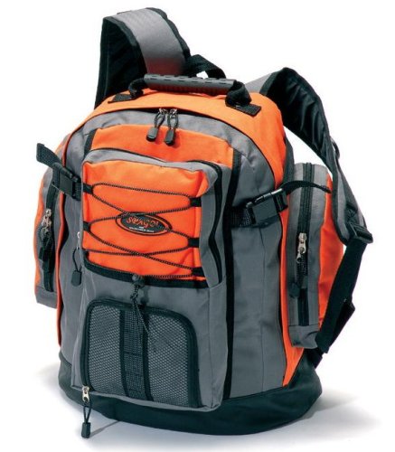 Trekkingrucksack Rucksack Sportrucksack Schulrucksack Freizeitrucksack 19-grau-orange ca. 44x35x19cm