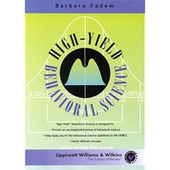 High-Yield Behavioral Science (High-yield Series)