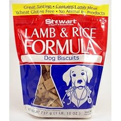 Stewart Lamb & Rice Formula Dog Biscuits - 26 oz