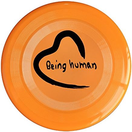 C56NP Being Human Salman Khan Logo High Quality Plastic Flying Disks Orange (3colors)