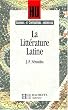 La Litt�rature latine
