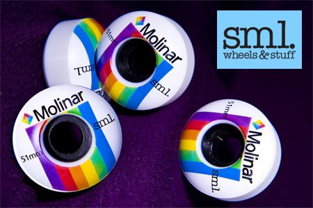 スケートボード ウィール sml.Wheels　Raymond Molinar　Polaroid