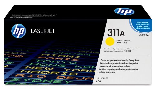 HP Original Q2682A Laserjet Toner Cartridge Yellow