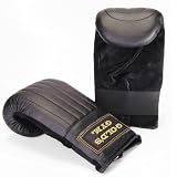 Golds Gym PU Bag Mitts Medium
