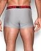 Under Armour Men's Original Series 3” Boxerjock, True Gray Heather /Red, X-Large