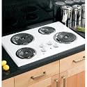 GE JP328WKWW 30 Electric Cooktop - White