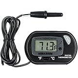 Zacro&reg; LCD Digital Aquarium Thermometer Fish Tank Water Terrarium Temperature