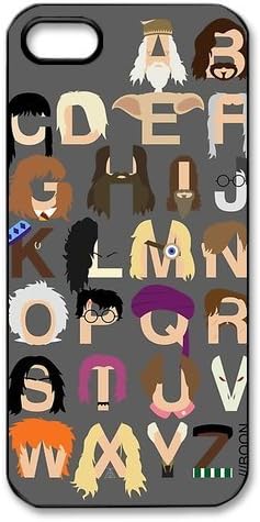 Borabora Design Harry Potter Alphabet iphone 5 5s hard case cover
