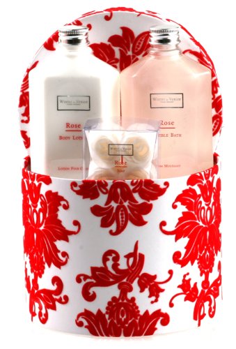 City Travel Guides Discounted  Health & Personal Care : Winter in Venice -  Rose Hat Box - Pamper Gift Set