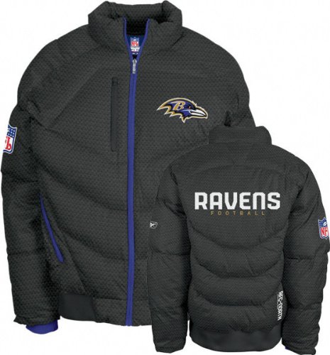 Baltimore Ravens Black Commando Heavyweight Jacket