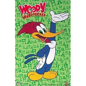 Woody Woodpecker (Haha) Art Poster Print - 24" X 36"