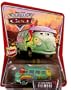 Fillmore Pit Crew Member Disney Pixar World of Cars 1:55 Scale Mattel With "New" Symbol Sign On Card