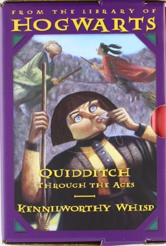 Harry Potter Schoolbooks: Fantastic Beasts and Where to Find Them / Quidditch Through the Ages by Rowling, J. K. (2001) Hardcover