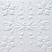 Faux Ceiling Tile - 20x20" Capri White Foam