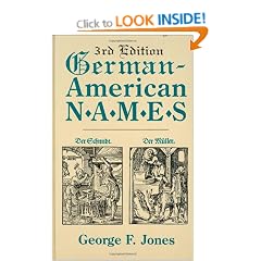 German-American Names. 3rd Edition