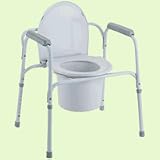 Deluxe 3 In 1 Steel Commode 1 Each Deluxe 3 In 1 Steel Commode 1 Each