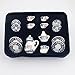 NW 1 Set 15 Pieces Pastoral Style Ceramics Tea Cup Set Lovely Dollhouse Decoration Set Dollhouse Kitchen Accessories