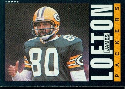 1985 Topps #75 James Lofton - Green Bay Packers (Football Cards)