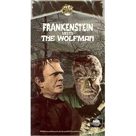 Frankenstein Meets the Wolfman [VHS]