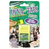 Dyna Tabs Dietary Supplement Ginkgo Biloba Extract, Memory Support, Peppermint, 30-Count Packages (Pack of 12)