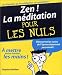 Books : Zen ! La méditation pour les nuls