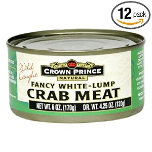 Crown Prince Natural Fancy White-Lump Crab Meat