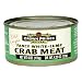 Crown Prince Natural Fancy White-Lump Crab Meat, 6-Ounce Cans (Pack of 12)