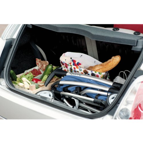 Imagen 9 de Quinny 65606130 Zapp Black Line - Silla de paseo con cesto de la compra, capota, protector para la lluvia, pinza para sombrilla y adaptador para capazo (3 ruedas), armazón y asiento color negro