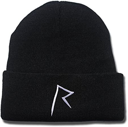 DINGZHAN Rihanna Logo Beanie Fashion Unisex Embroidery Beanies Skullies Knitted Hats Skull Caps