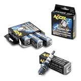 Accel 437SS Silver Tip Racing Spark Plug - Pack of 4 by Accel