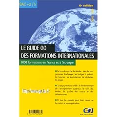 Guide go des formations internationales 1999-2000
