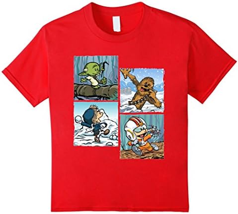 Kids Playful Rebels T-Shirt 8 Red